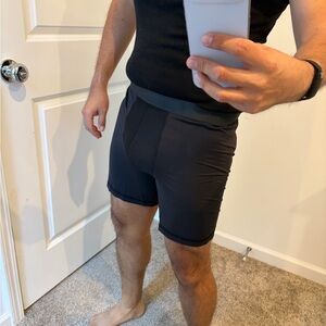 lululemon athletica Black Men's Brief-Style Boxer Briefs
